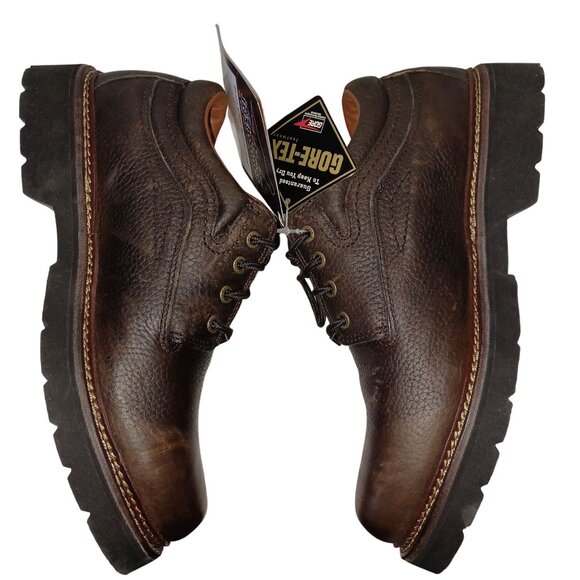 Irish Setter Red Wing 1884 Oxford Mens Size 8.5 Gore-Tex Leather NWT Shoes Brown - Picture 5 of 14